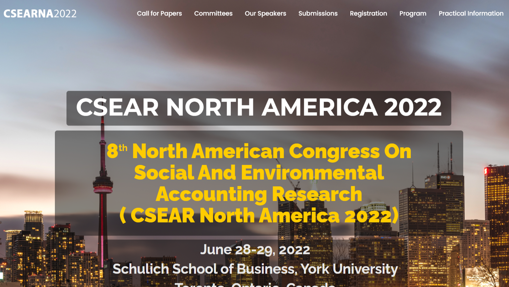 Schulich School of Business, York University, Toronto, Canada