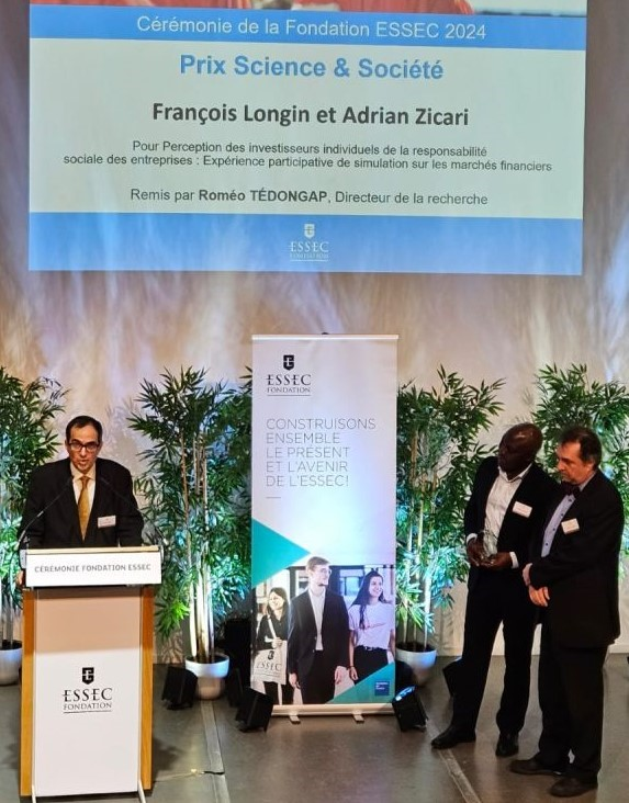 ESSEC Foundation Science & Society prize 2024 