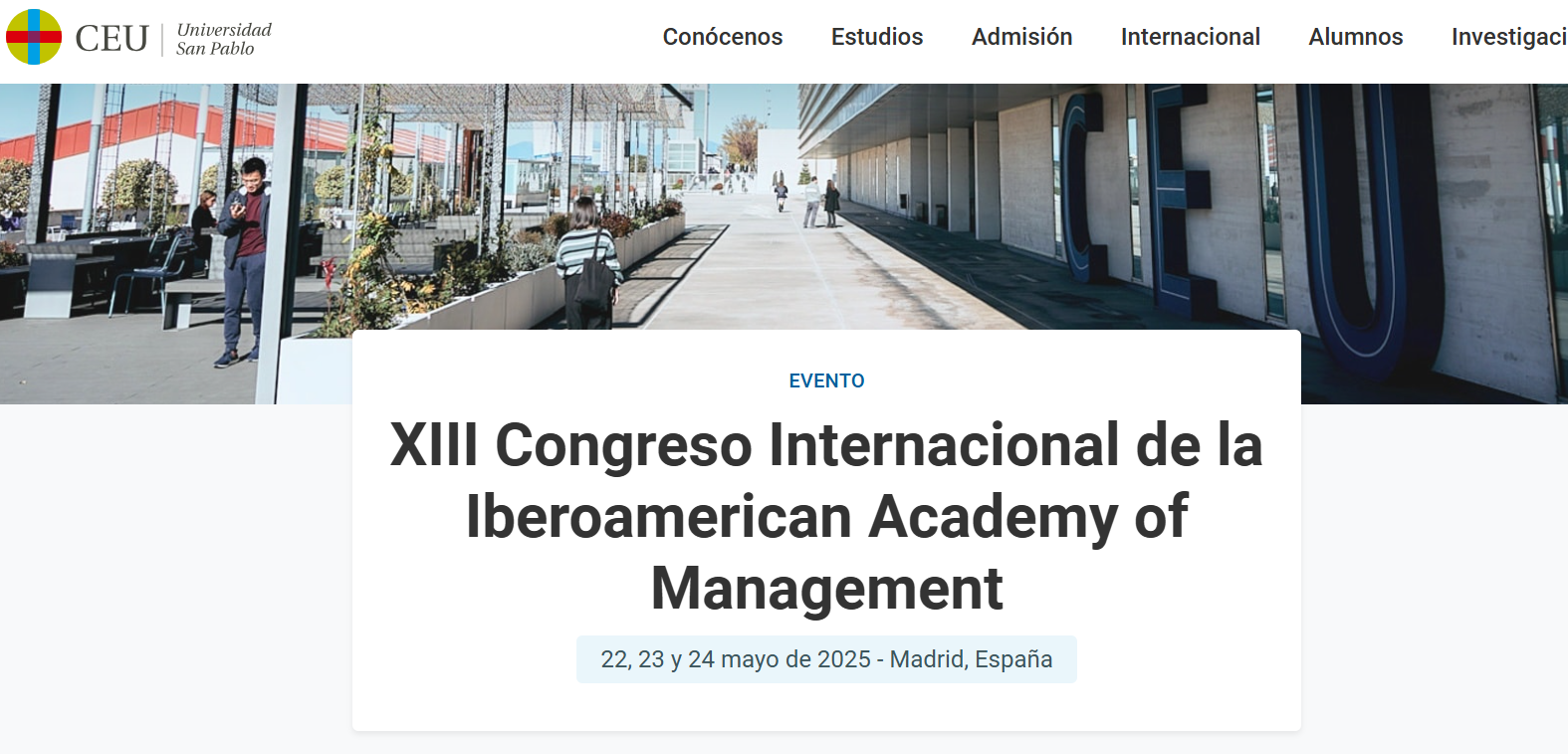  IAoM 2025 Madrid