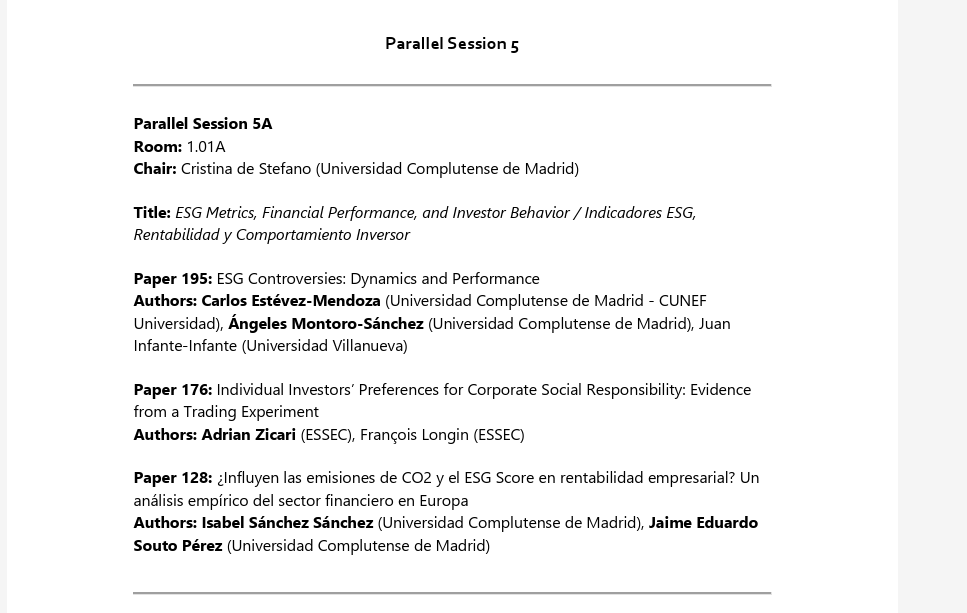 IAoM session on corporate governance